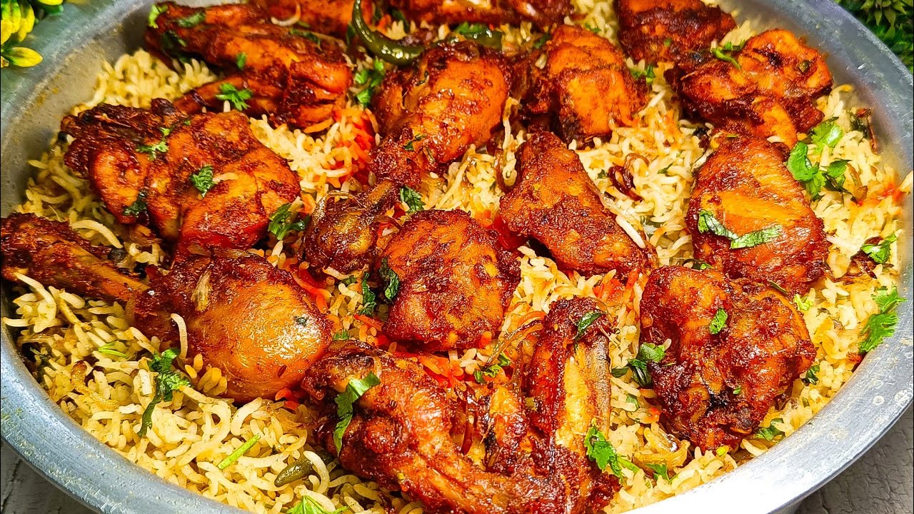 FRIED CHICKEN PULAO RECIPE ❤️ | CHICKEN YAKHNI BIRYANI RECIPE | FRIED CHICKEN BIRYANI RECIPE | PULAO