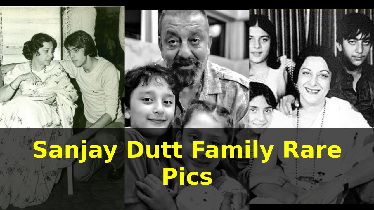 Sanjay Dutt Family Rare Pics