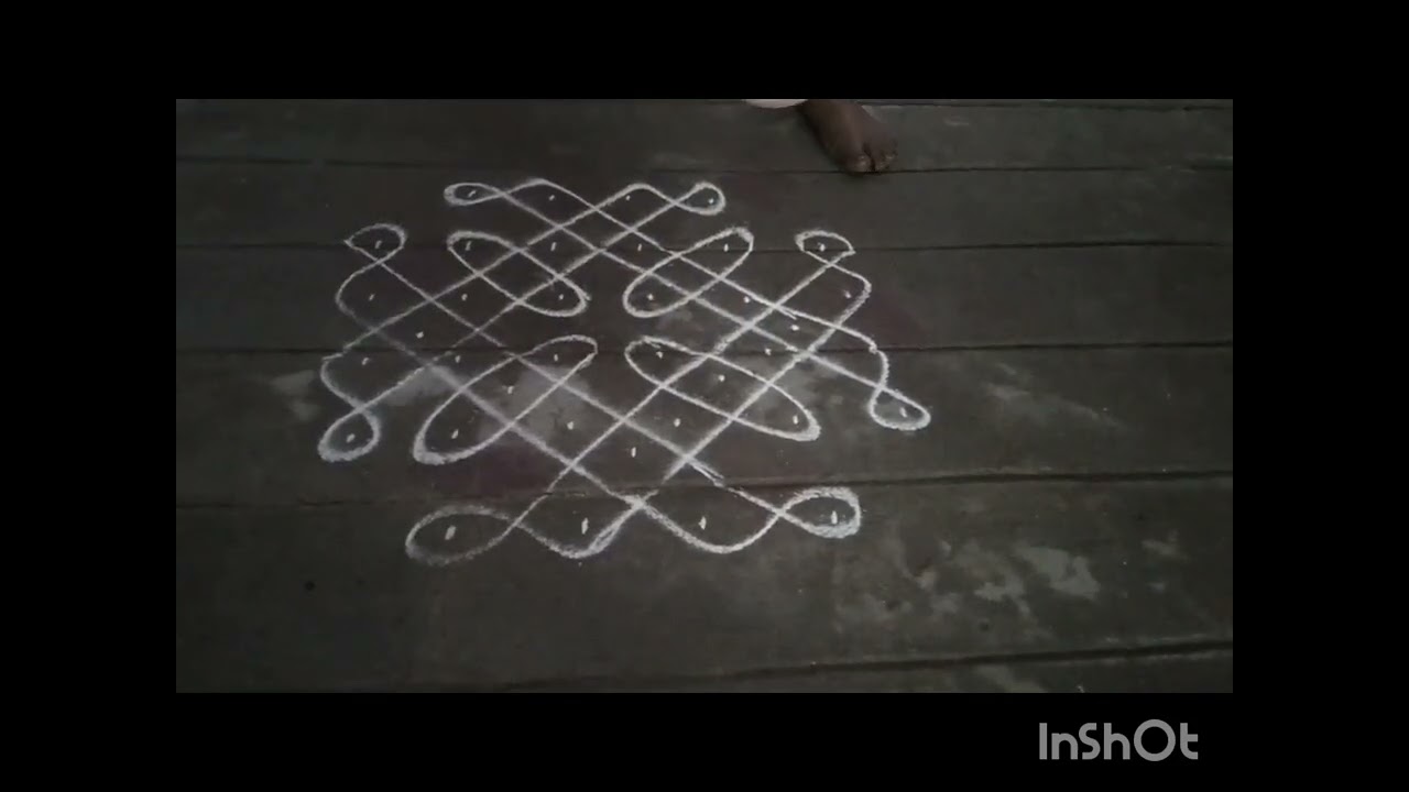 6*4dots#melakala rangoli#muggu@muggumagichub