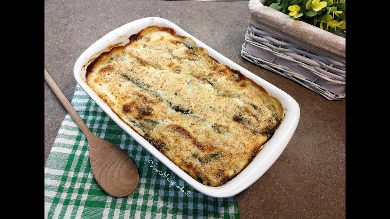 Bietole da costa gratinate con besciamella