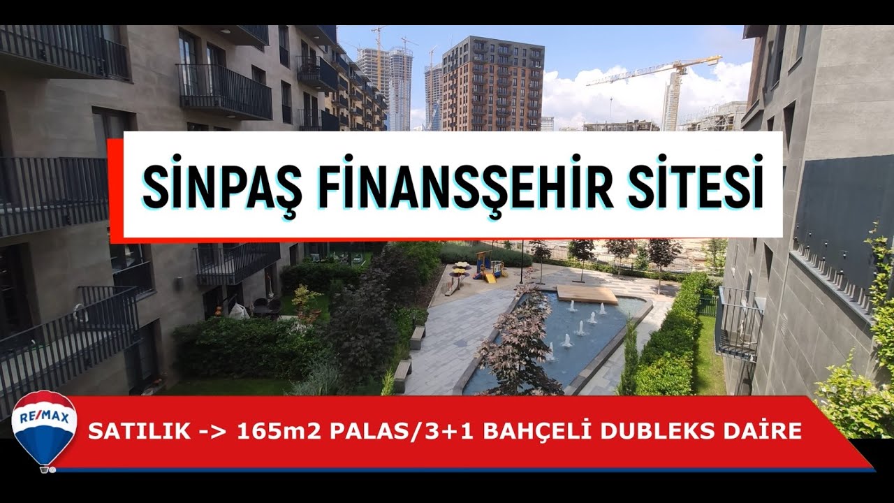 ATAŞEHİR SİNPAŞ PALAS FİNANS ŞEHİR BAHÇE KATI 3+1 DAİRE FIRSATI