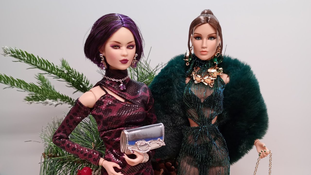 Новогодняя распаковка кукол IT toys x Sachika collaboration Navia Phan & Amirah Majeed 
