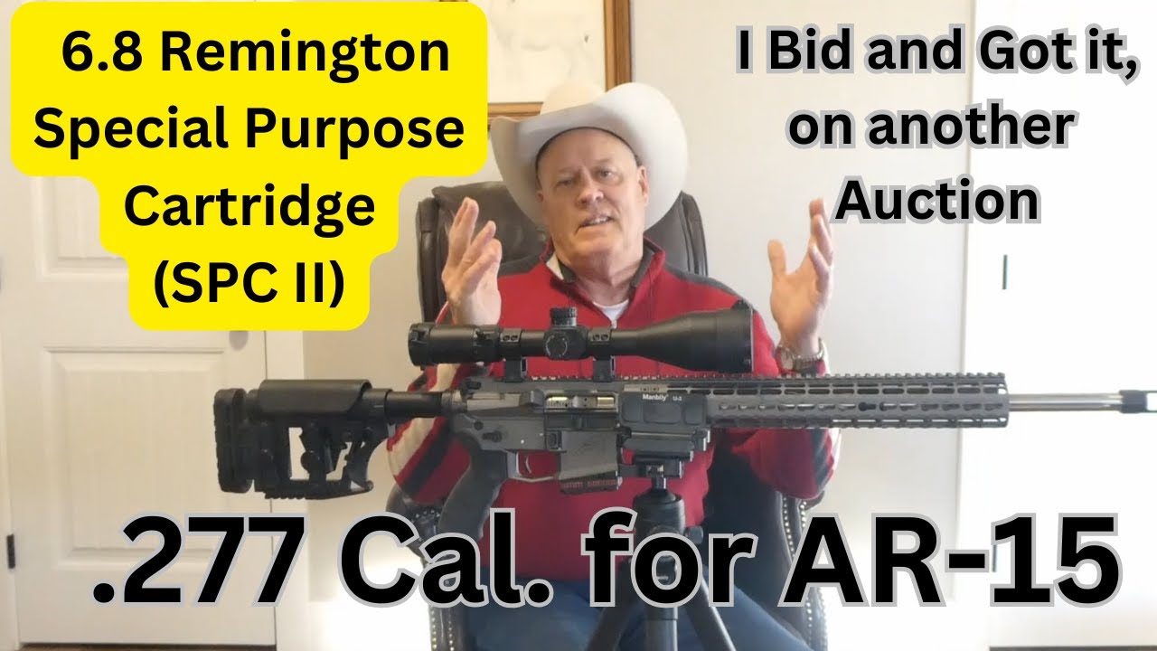 6.8spc - II. The 21st Century .277 Cal. Cartridge. Review and First Range Tests.
