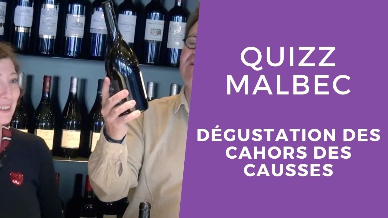 [QUIZZ MALBEC] Dégustation des Cahors des Causses - Tellement Soif - Vins de Cahors
