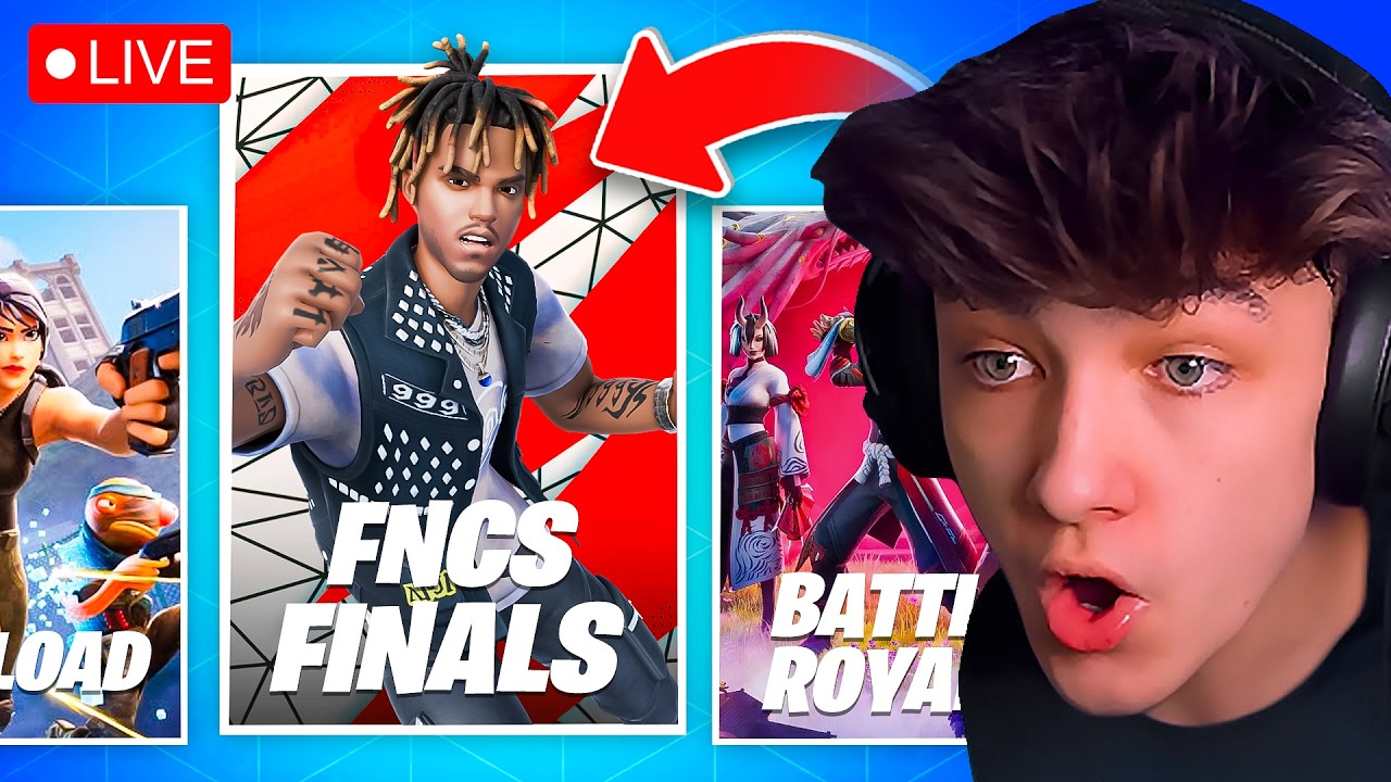 🔴LIVE! - FNCS FINALS TOURNAMENT! (Fortnite)