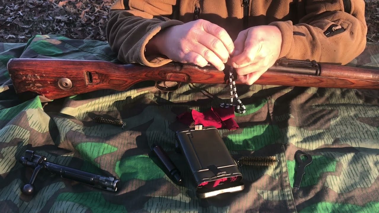 KAR98 MAUSER KLEEN UP DEMONSTRATION w/RG34 kit
