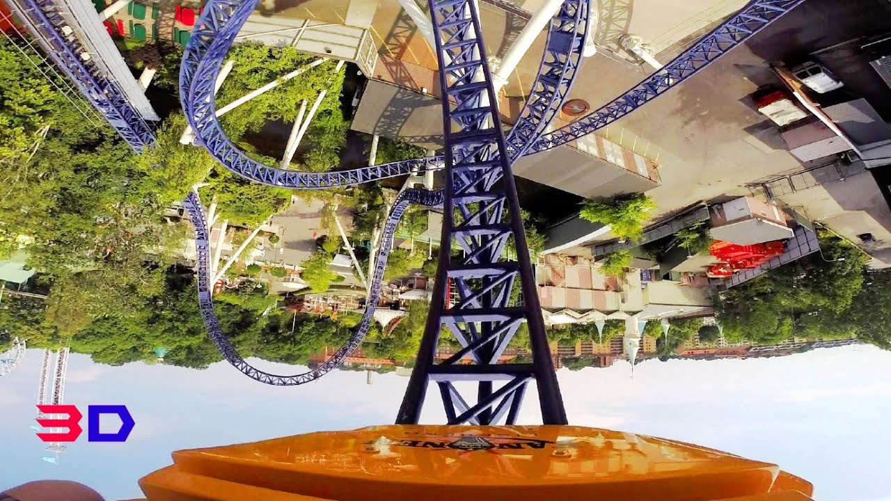 Kanonen 3D front seat on-ride HD POV Liseberg