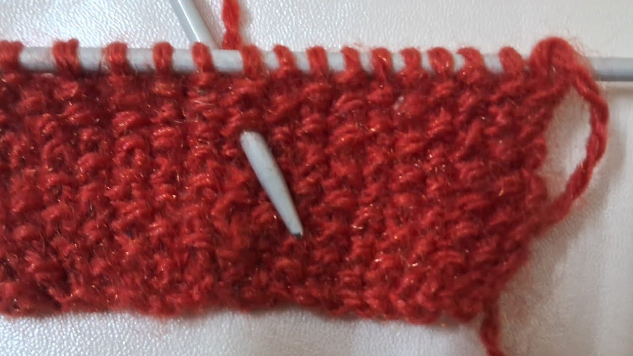 How to Knit SEED STITCH🧶.#youtube  #knitting  #seed  #stitch  #yt #viralvideo  #knittingpatterns 