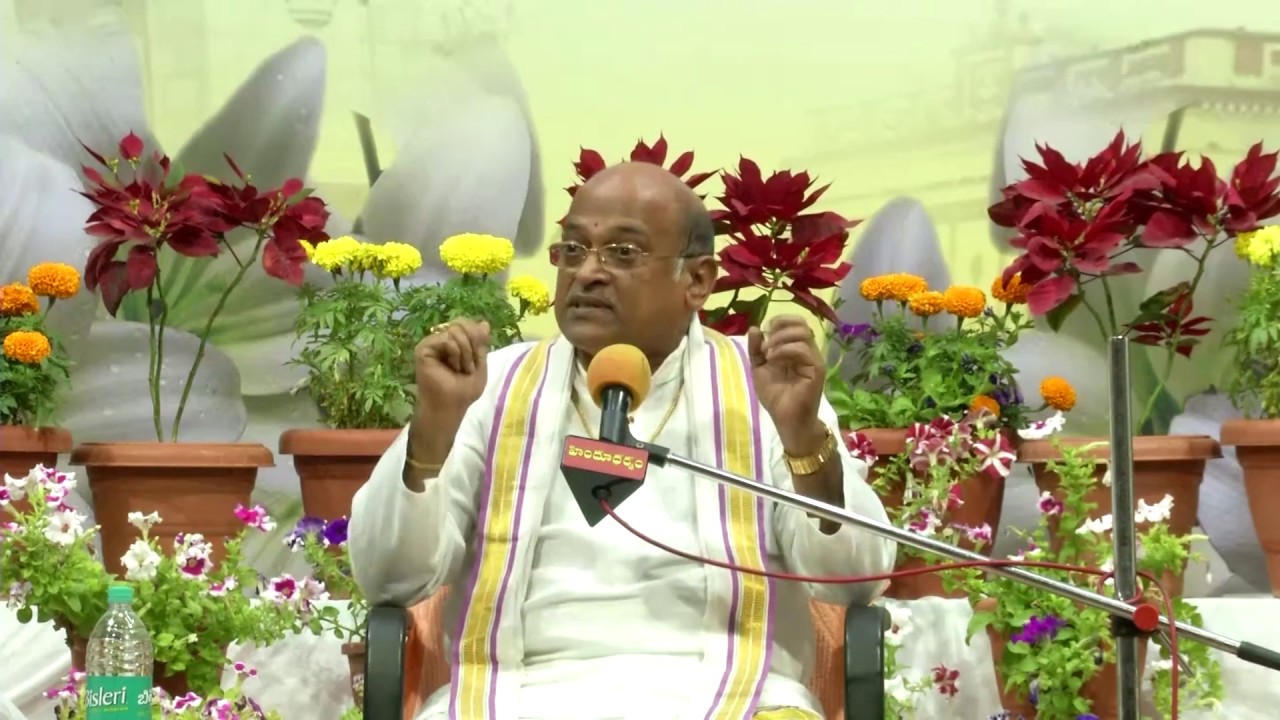 Lecture on 'Life Of Sri Ramakrishna' by Garikapati Narasimha Rao(Part - 3)