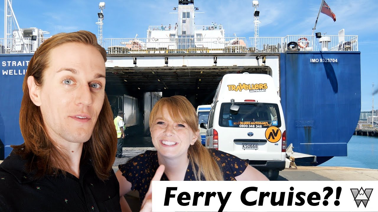 LUXURIOUS?! Ferry crossing Cook Strait in New Zealand Camper Van | North Island to South Island