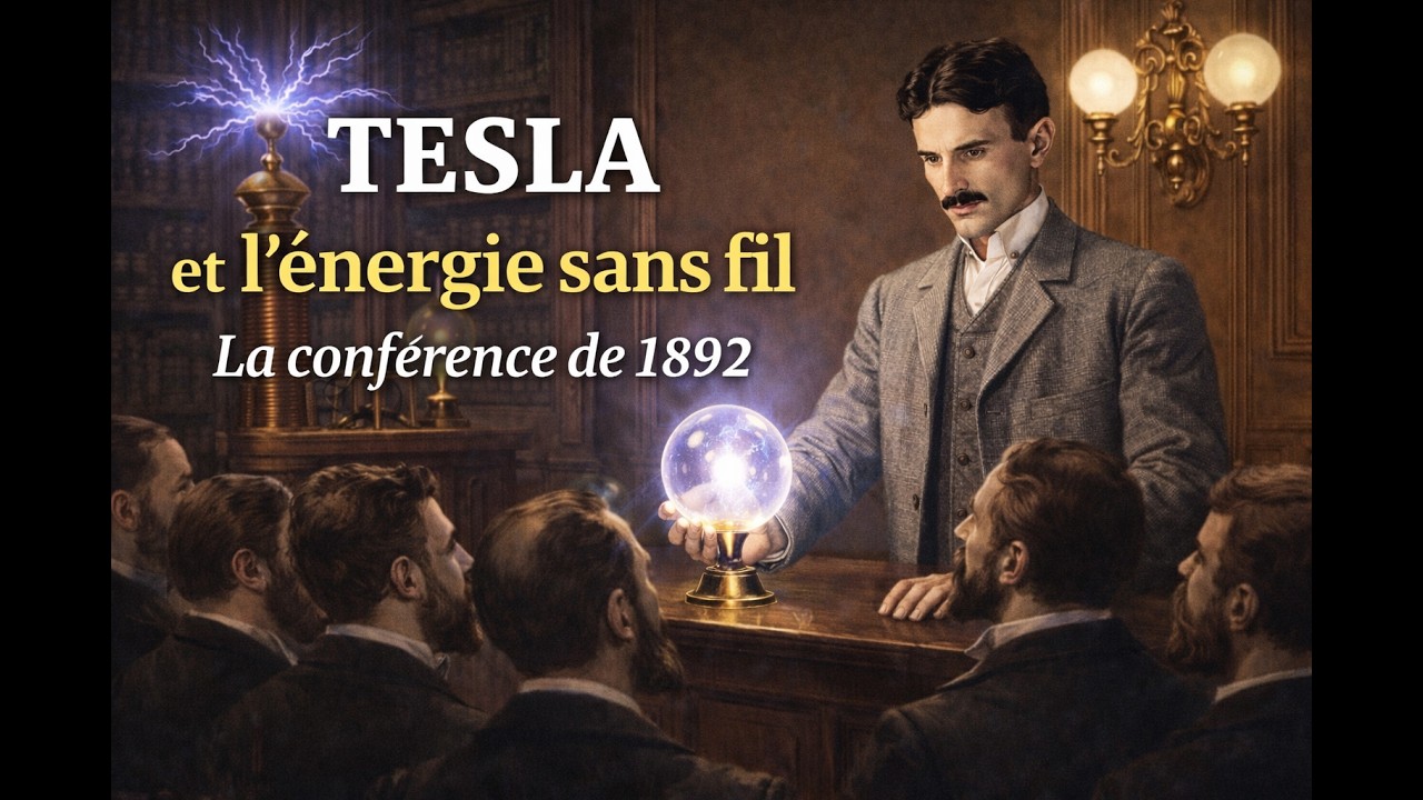 Podcast : TESLA et l'&eacute;nergie sans fil - La conf&eacute;rence de 1892