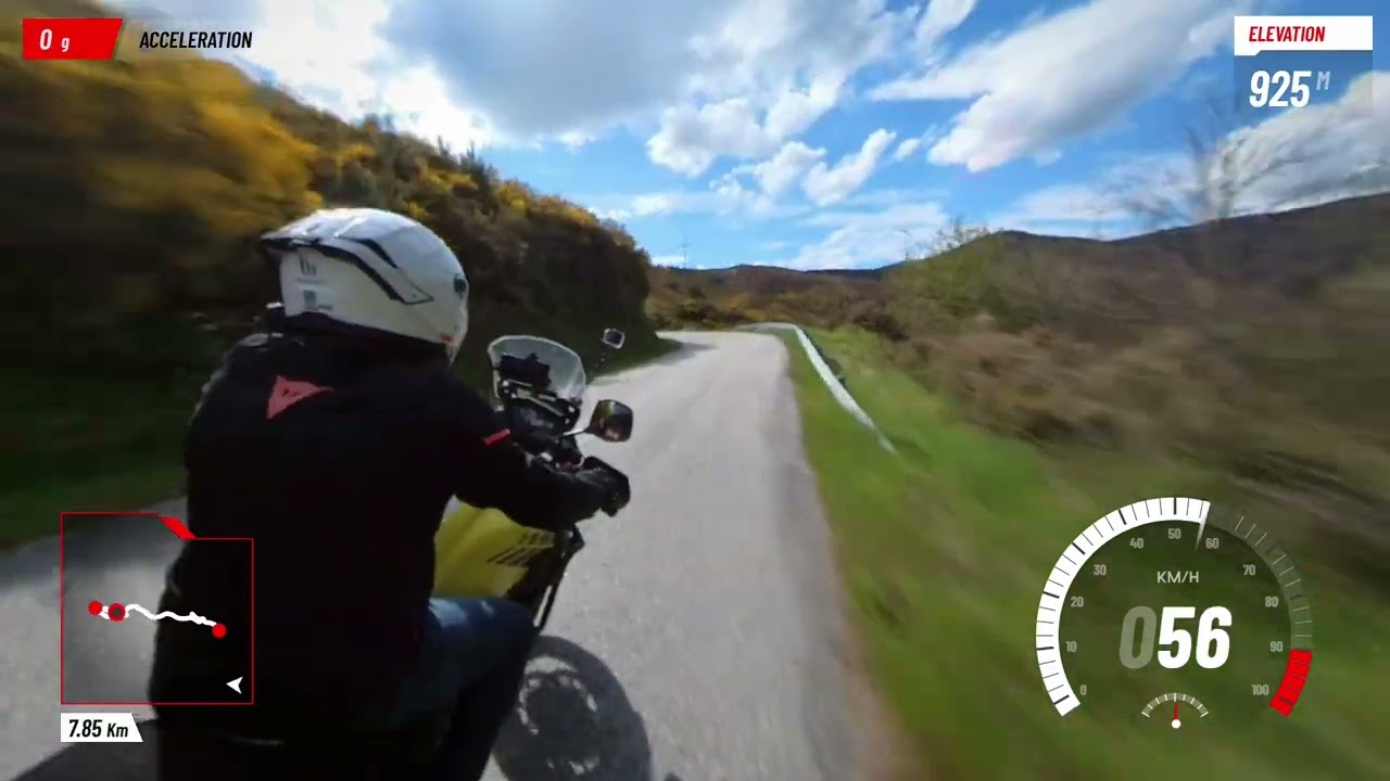 GPS na Insta360 Telemetria com a Suzuki V-Strom 650