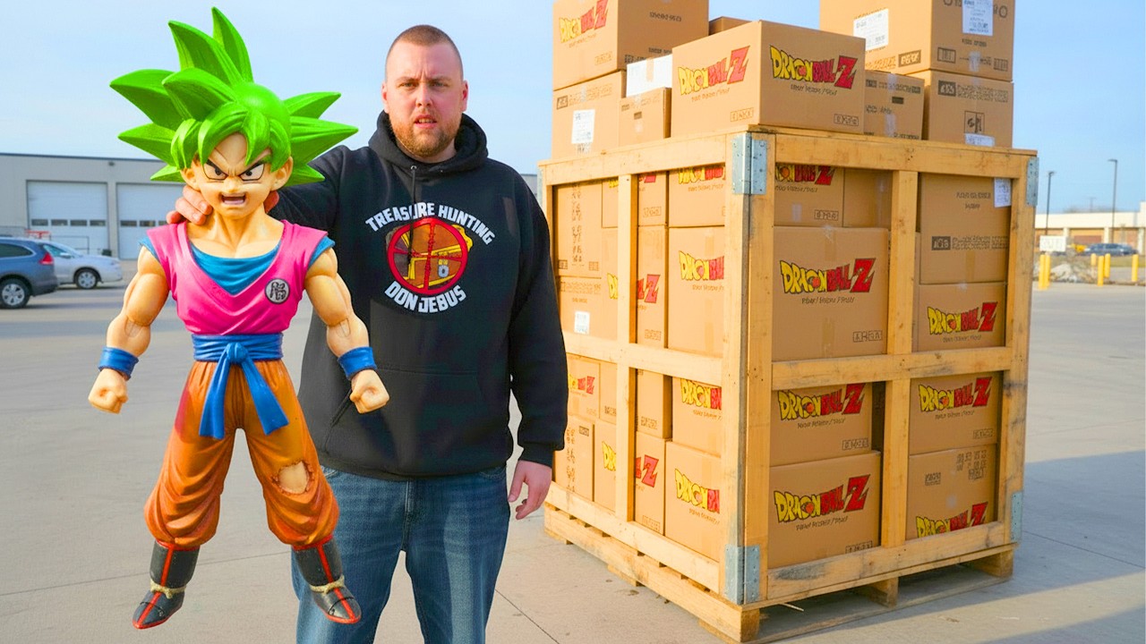 I Bought a HUGE Pallet of Bootleg Dragon Ball Figures