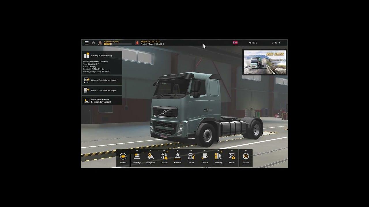 Let's Play - Euro truck Simulator 2 #46  (Silent Gameplay)