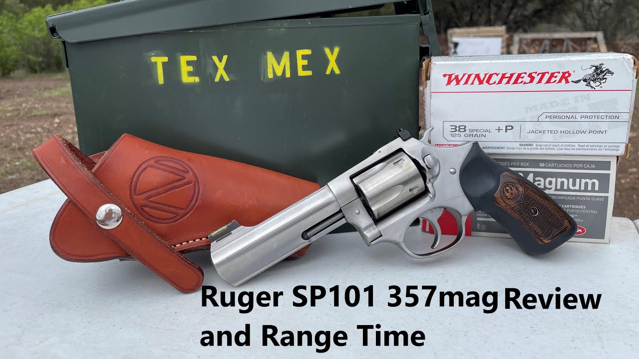 Ruger SP101 357mag Review and Range Time