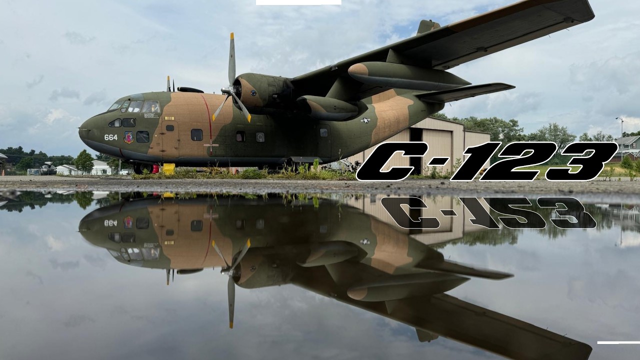 Fairchild C-123 Provider | The Workhorse of Vietnam