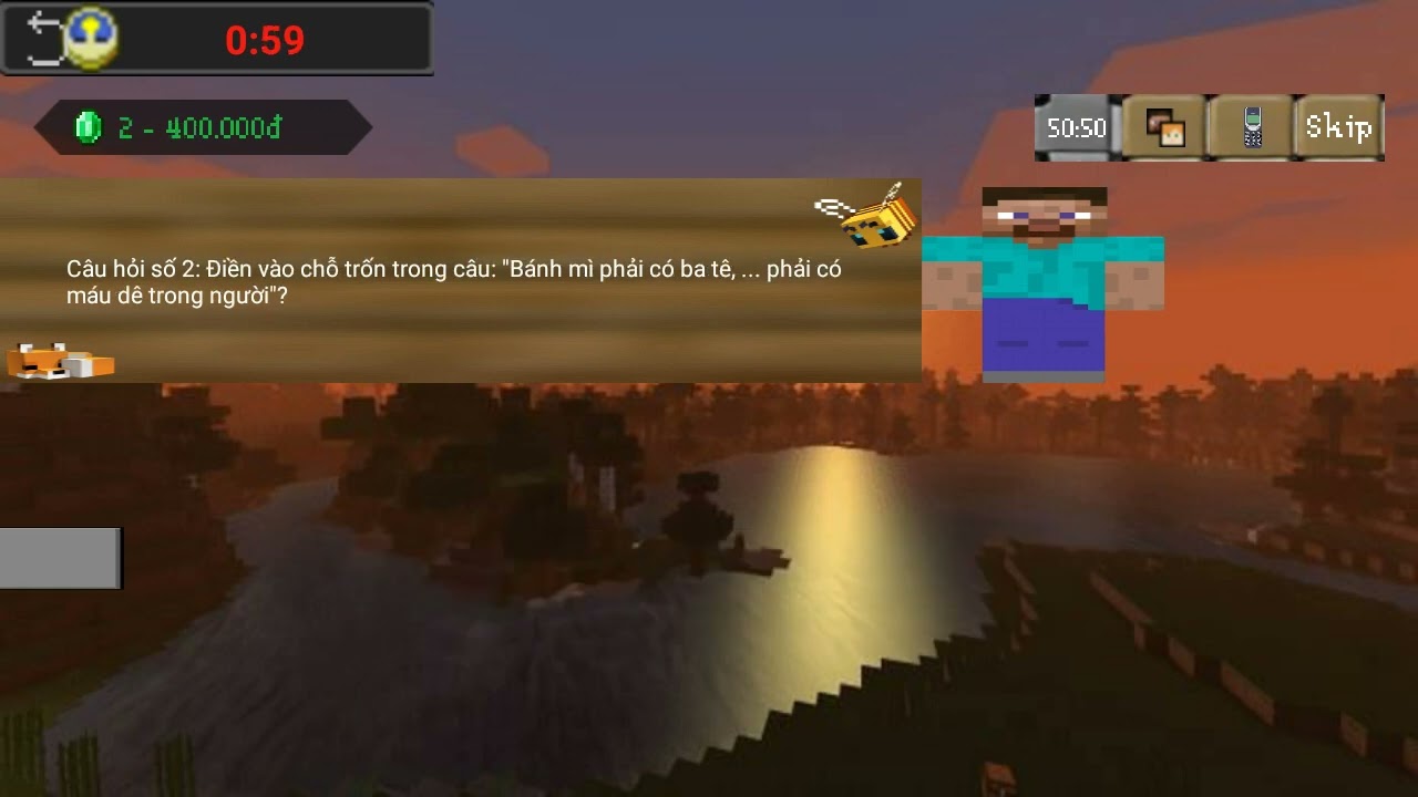 Ai L&agrave; Triệu Ph&uacute; Nhưng N&oacute; L&agrave; Minecraft :)))