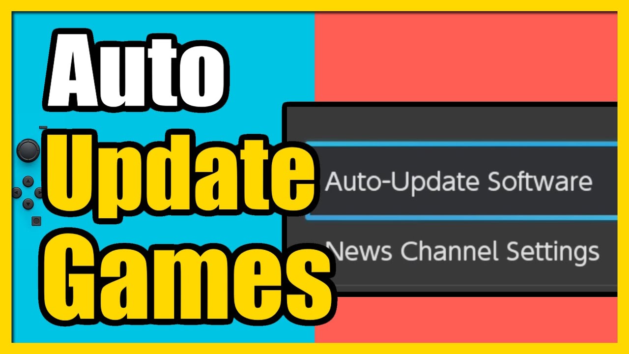 How to Auto Update Software & Games on Nintendo Switch (Easy Tutorial)