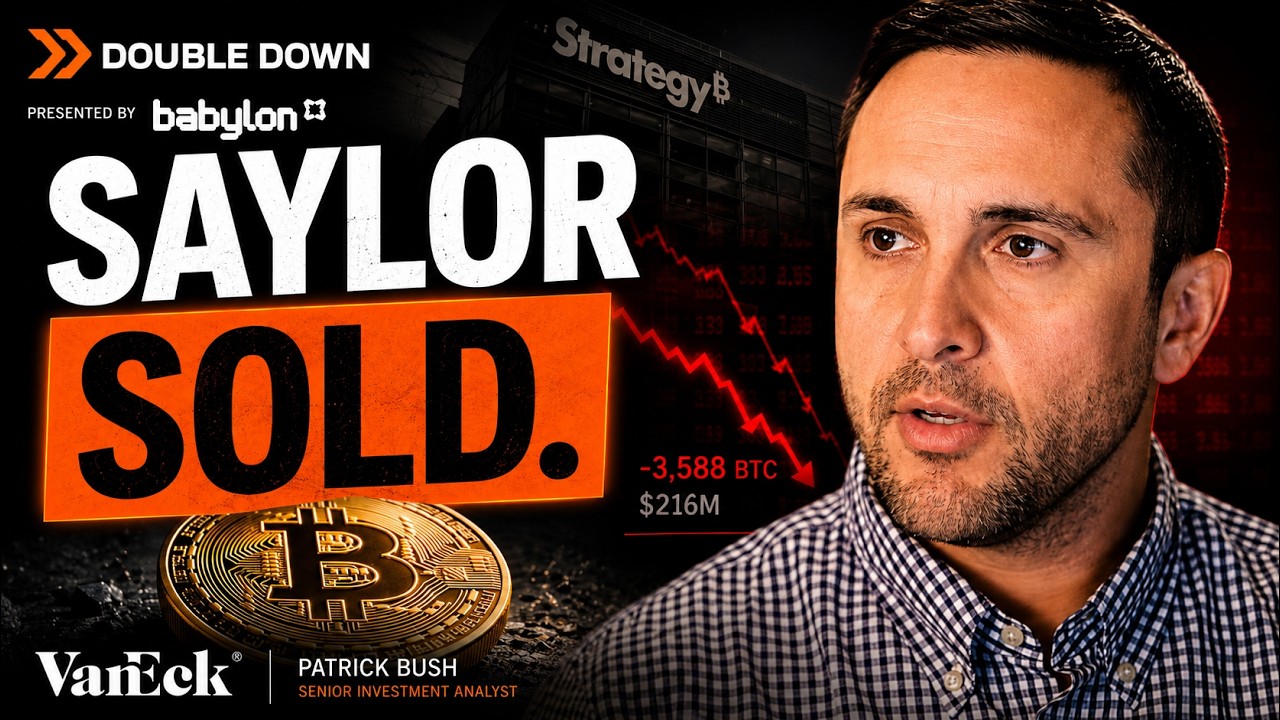 Michael Saylor Just Sold $216M in Bitcoin: What Happens Next for Strategy? | Double Down