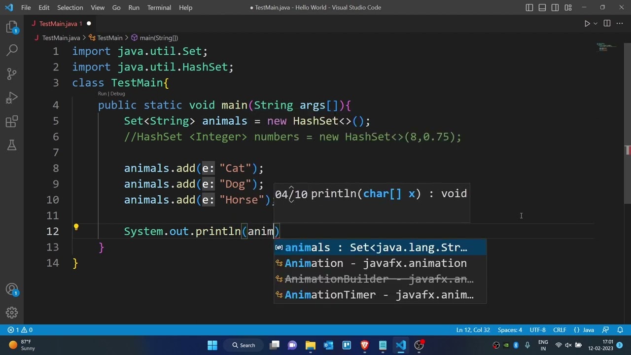 Introduction to Set and HashSet in Java - Exploring Unique Collections for Efficient Data Management