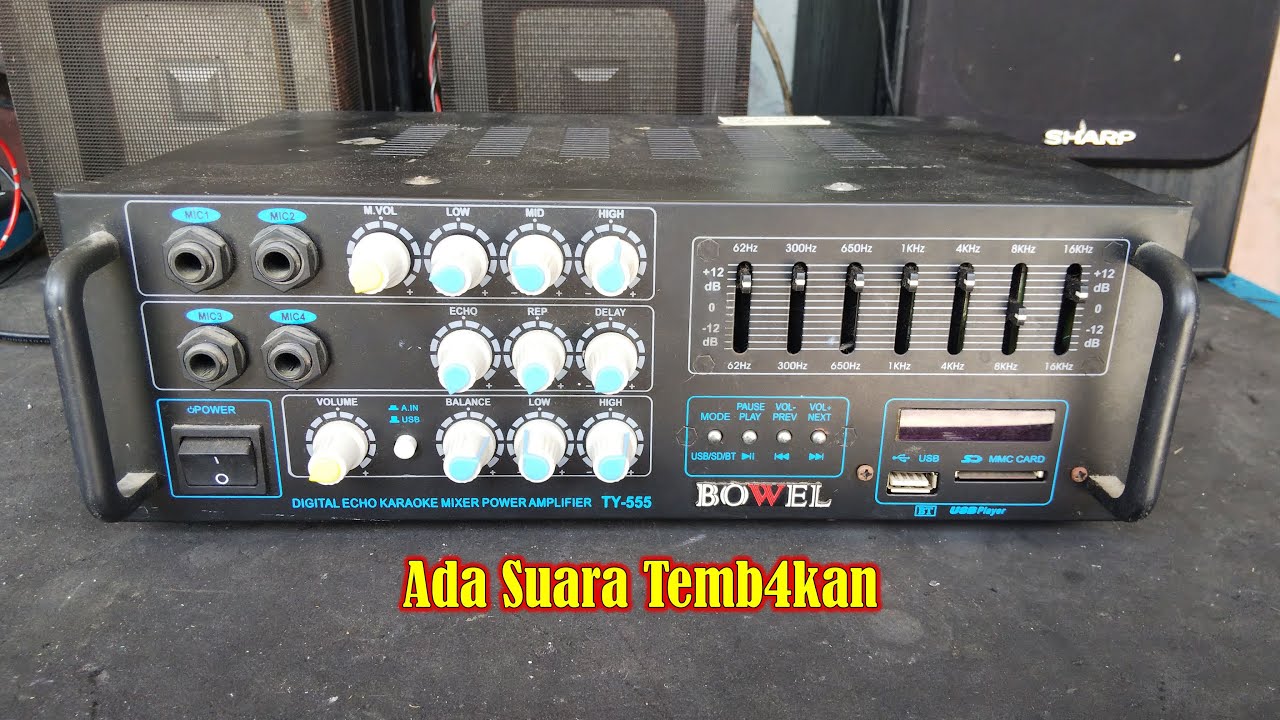 Servis Mixer Power Amplifier Bowel TY555
