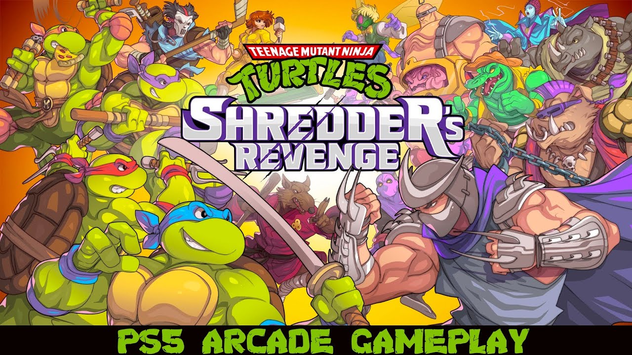 Teenage Mutant Ninja Turtles: Shredder’s Revenge | PS5 Gameplay | Arcade Mode