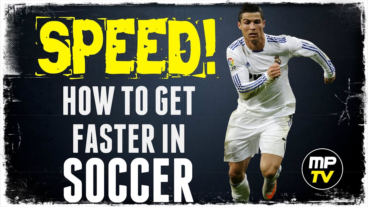 SPEED!  how to get faster in soccer / football training (how to run) MPTV SHORT
