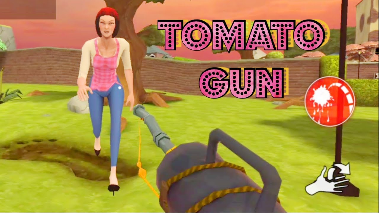 Testing Out The Tomato Gun In The Curse Of Stepmother Emily