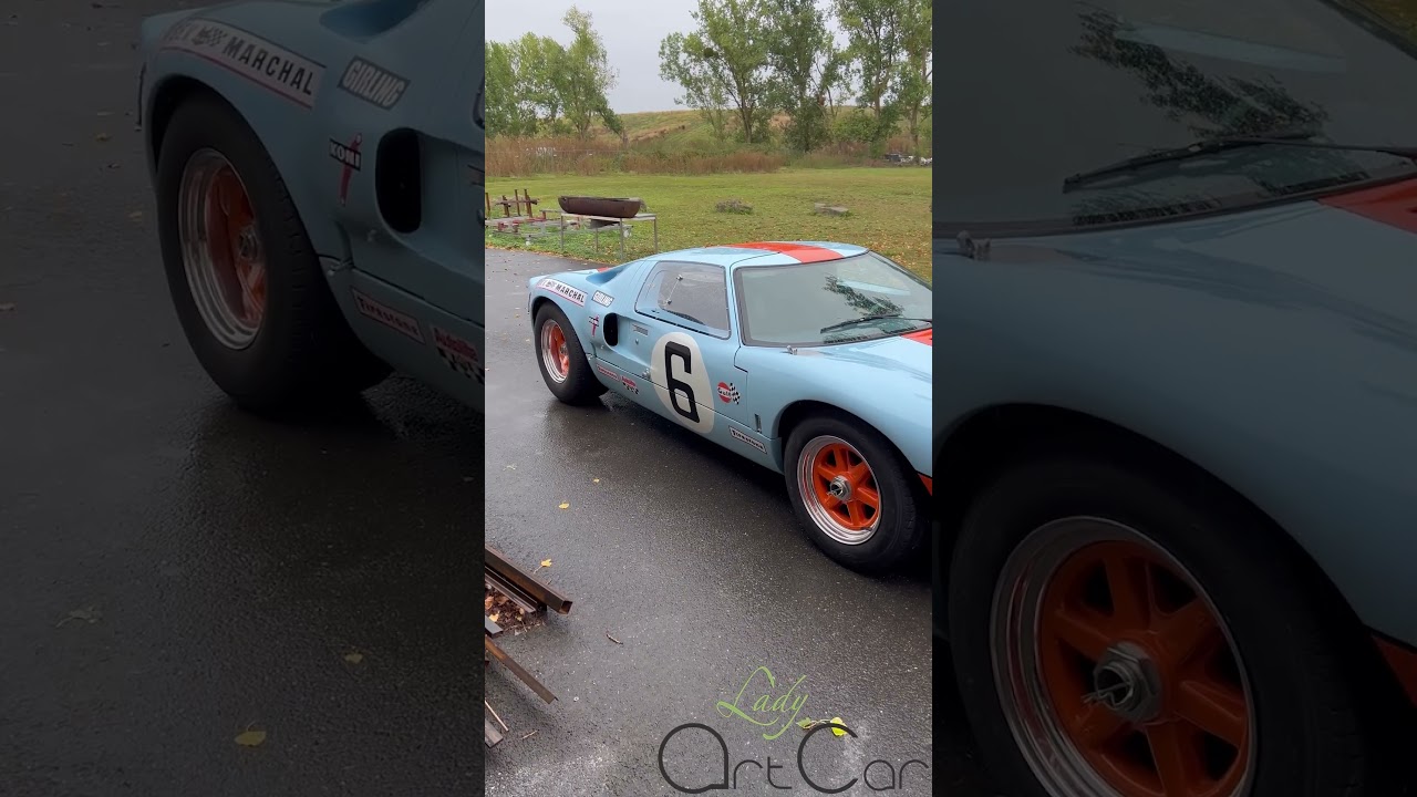 Les tout premiers m&egrave;tres de la FORD GT 40 ! 🤩