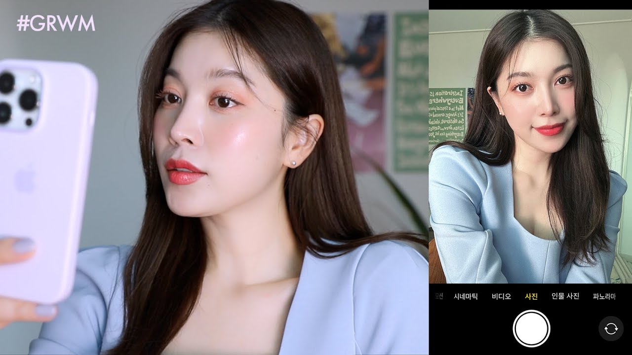 🌷상견례날..!! 재잘재잘 수다떨며 #GRWM 쫀쫀탱글 ˚⸜❤︎⸝‍ 봄 튤립 메이크업 ⸜❤︎⸝‍˚ Spring Mood Makeup | dear.jerry