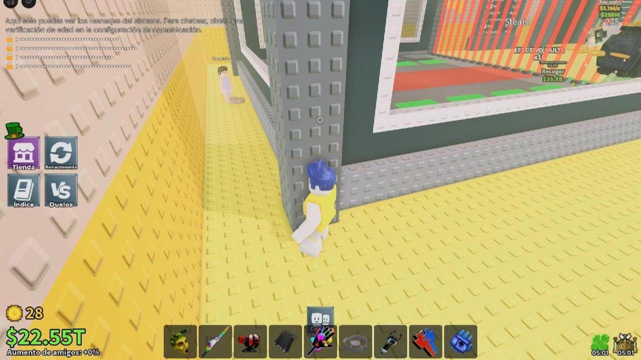 Roblox robando en servidores públicos