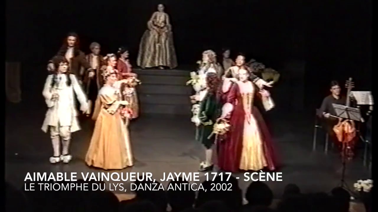 Aimable Vainqueur, Jayme 1717 - Scène