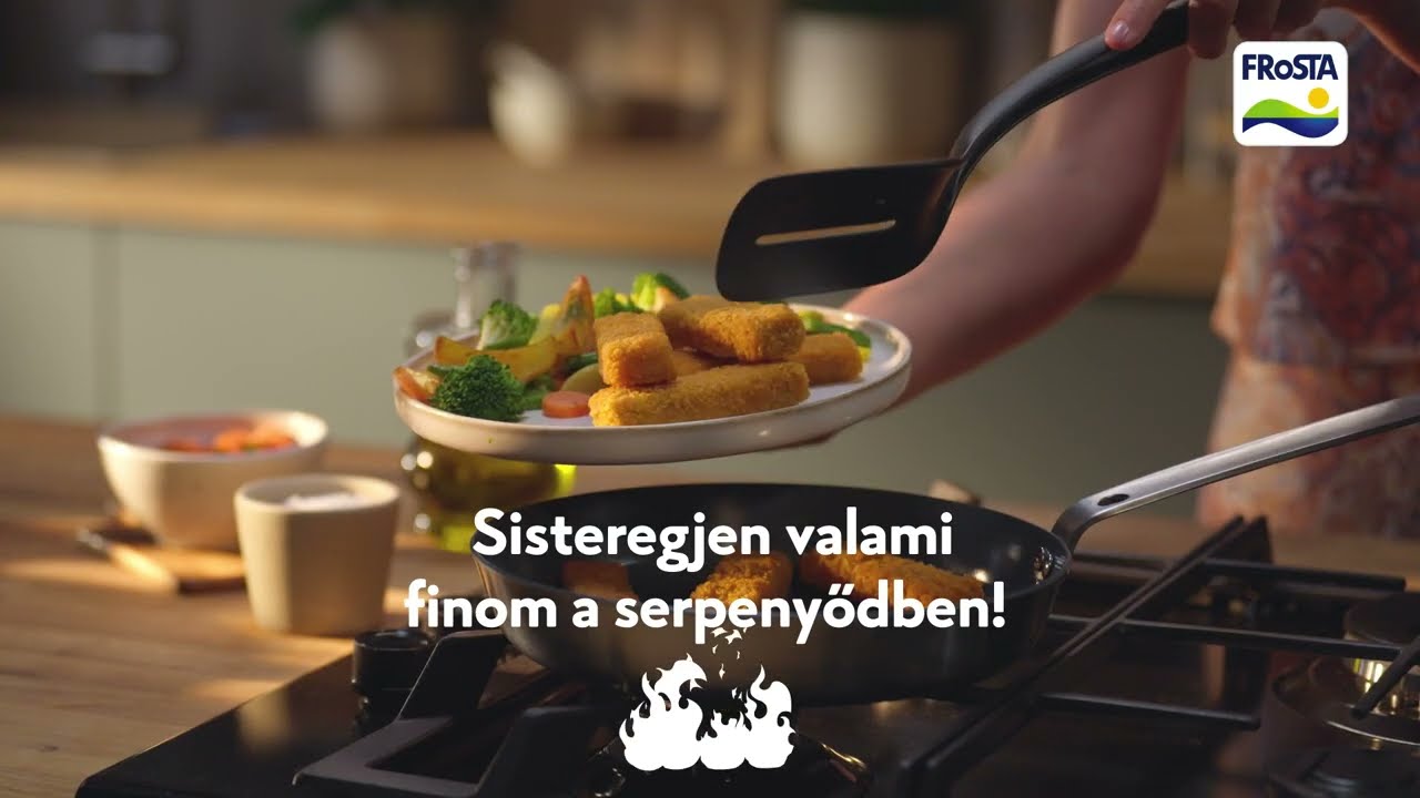 Arany Halrudak FRoSTA. Ropogós panír, zamatos halfilé. Hadd ropogjon!