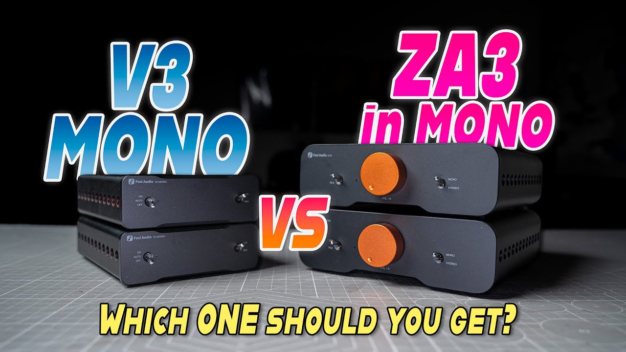 Fosi V3 Mono против ZA3 Mono: демонстрация звучания и ключевые отличия!