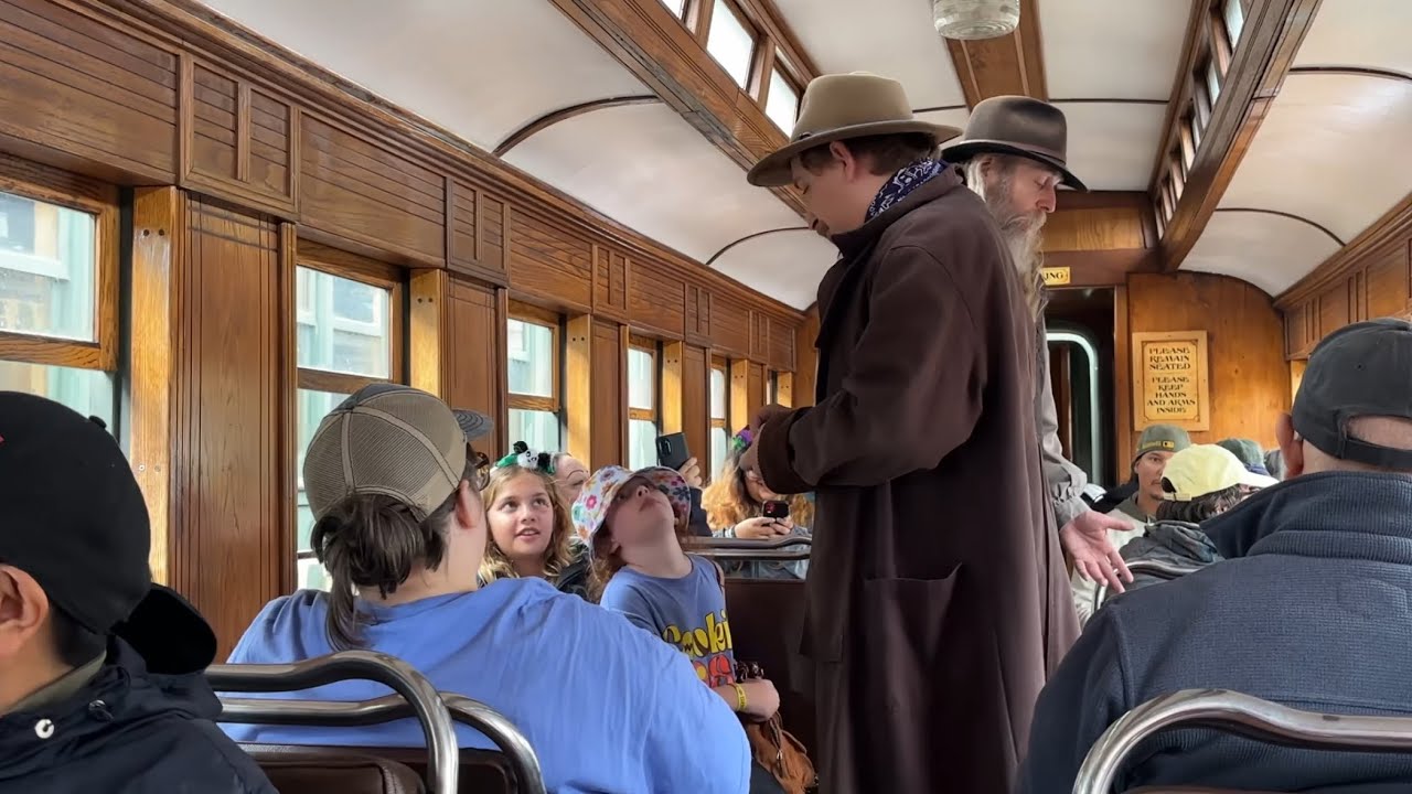 Girl Scouts vs Train Robbers