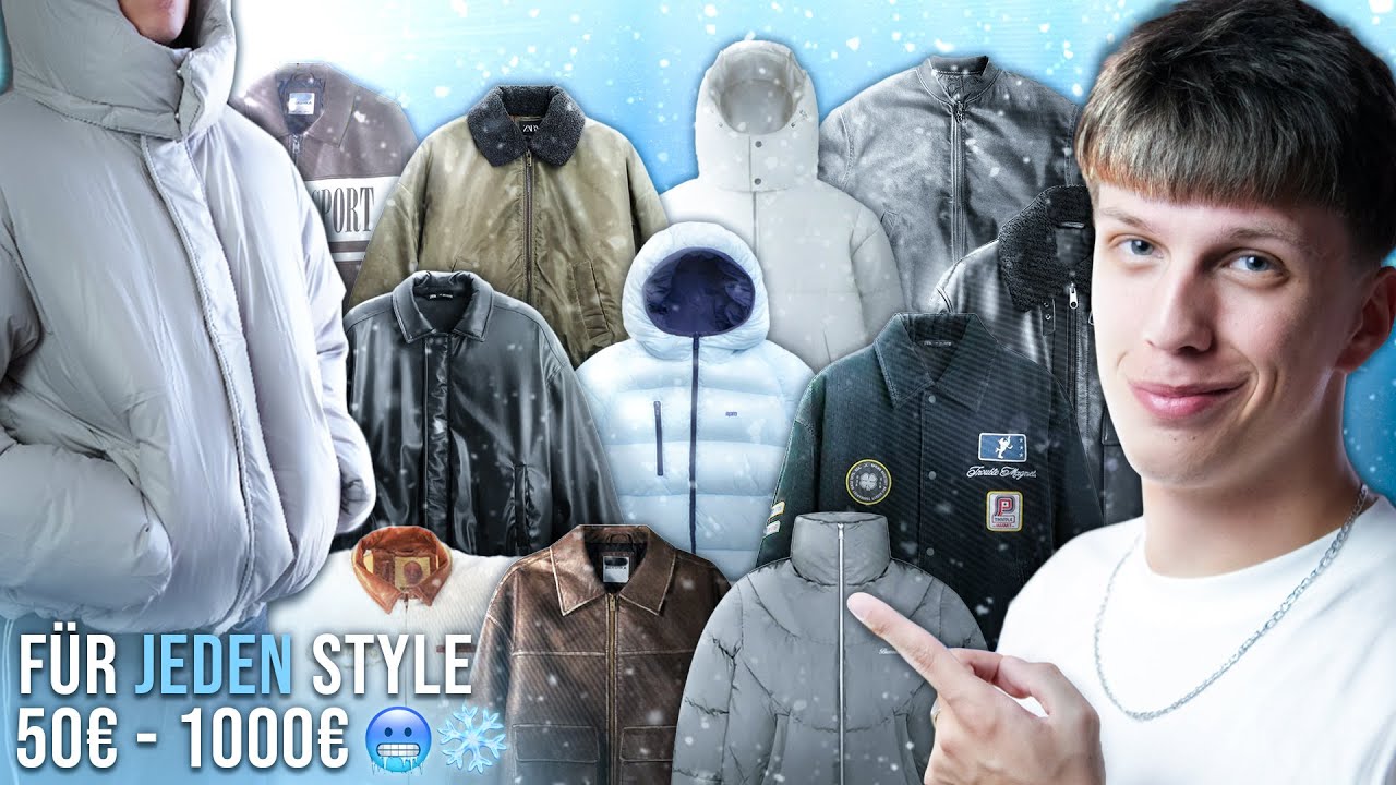 🌟DAS brauchst du für den WINTER‼️ Die BESTEN Winterjacken 🥶