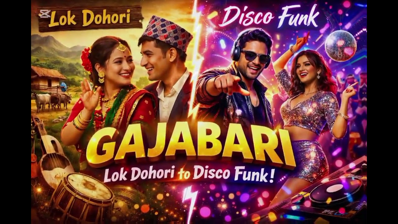 GAJABARI 🔥 | Lok Dohori to Disco Funk | Nepali Fusion Song 2026