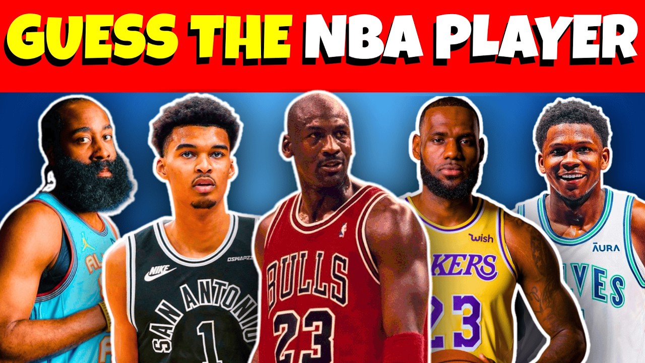Can You Guess The NBA Player? 🏀🔥 | Only Real Fans Pass