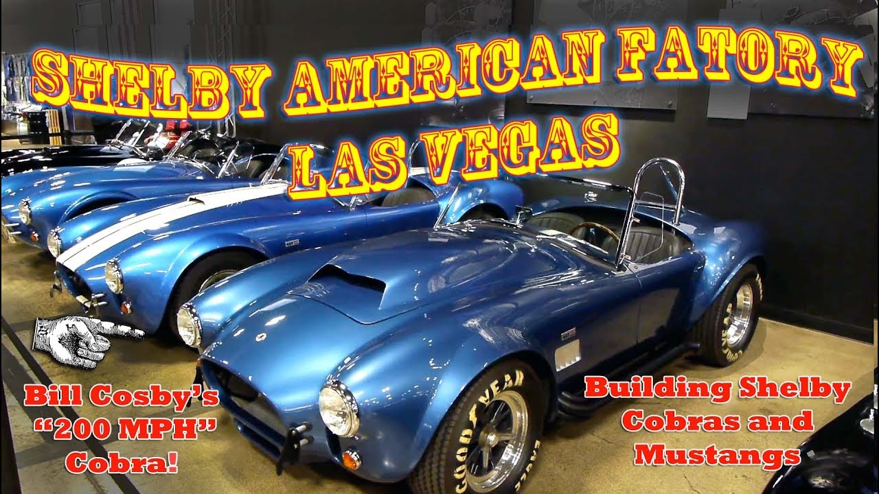Shelby American Assembly plant Las Vegas - Amazing Shelby Cobras