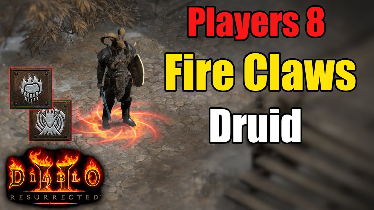 Сборка игроков Fire Claws Players 8 &mdash; Diablo 2 Resurrected