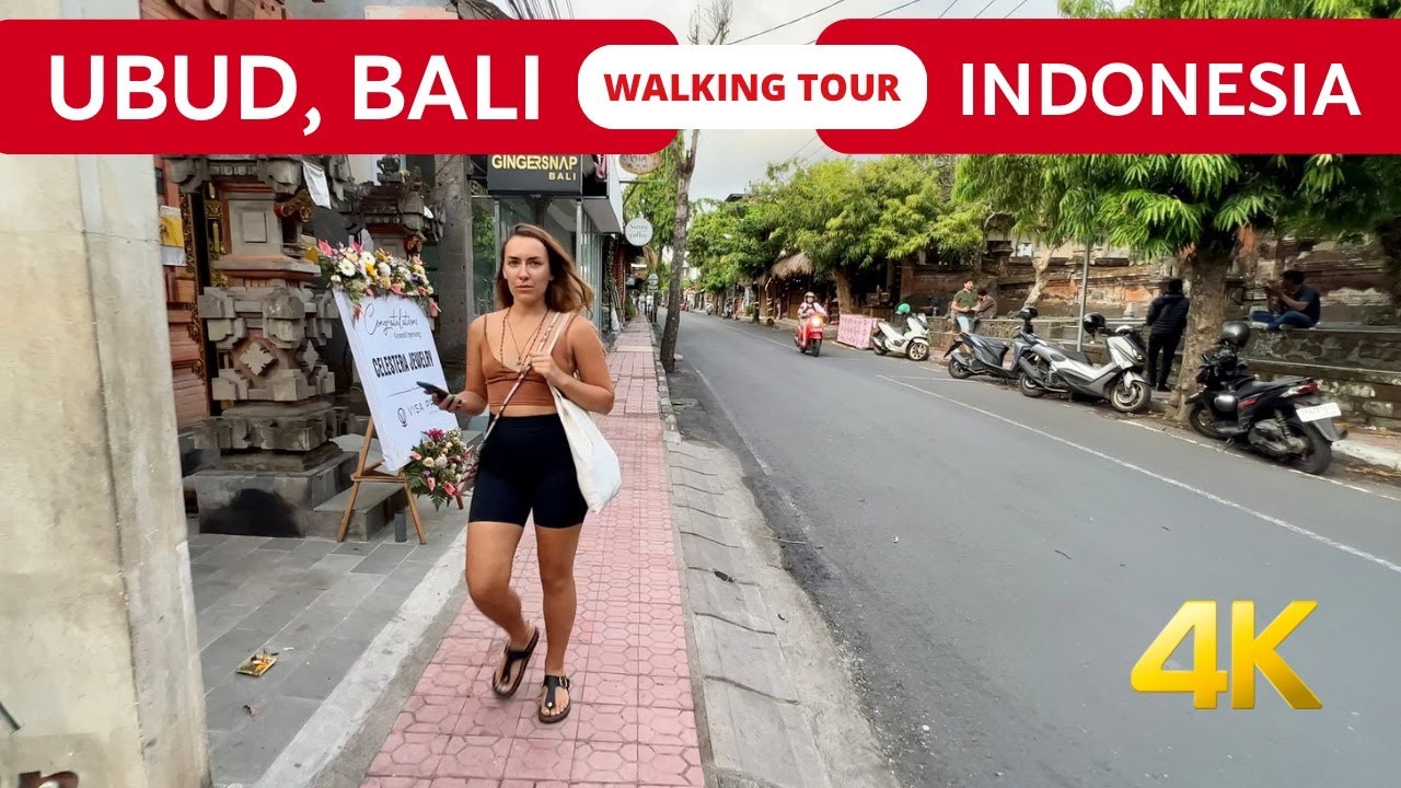 Ubud Bali 2024 🇮🇩 Downtown Walking tour | Indonesia