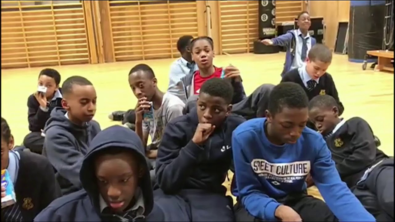 WeMove Dance and Mentoring boys project with Haringey 6th form and Gladesmore students 2016-17