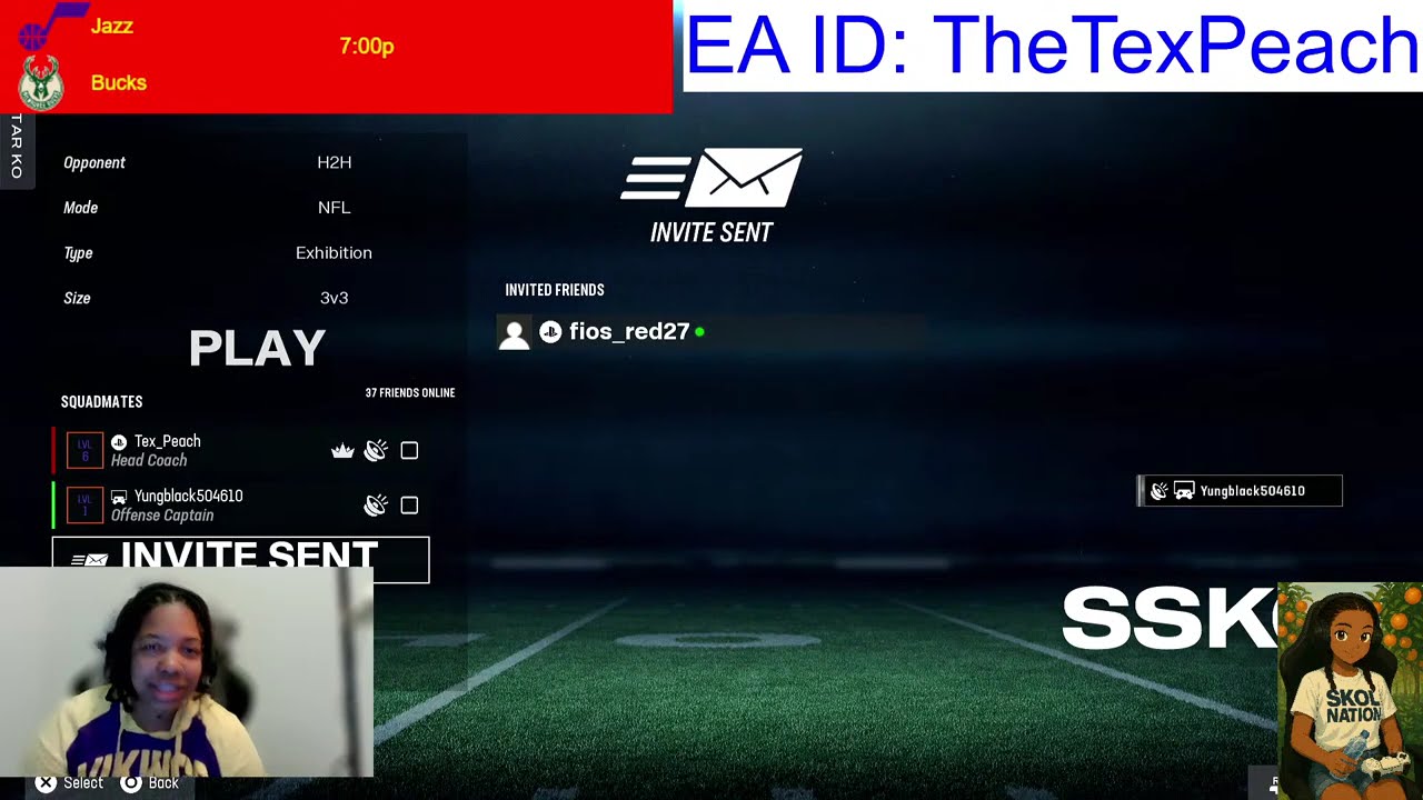 Your Favorite Female Madden 26 Vikings User! #Madden26