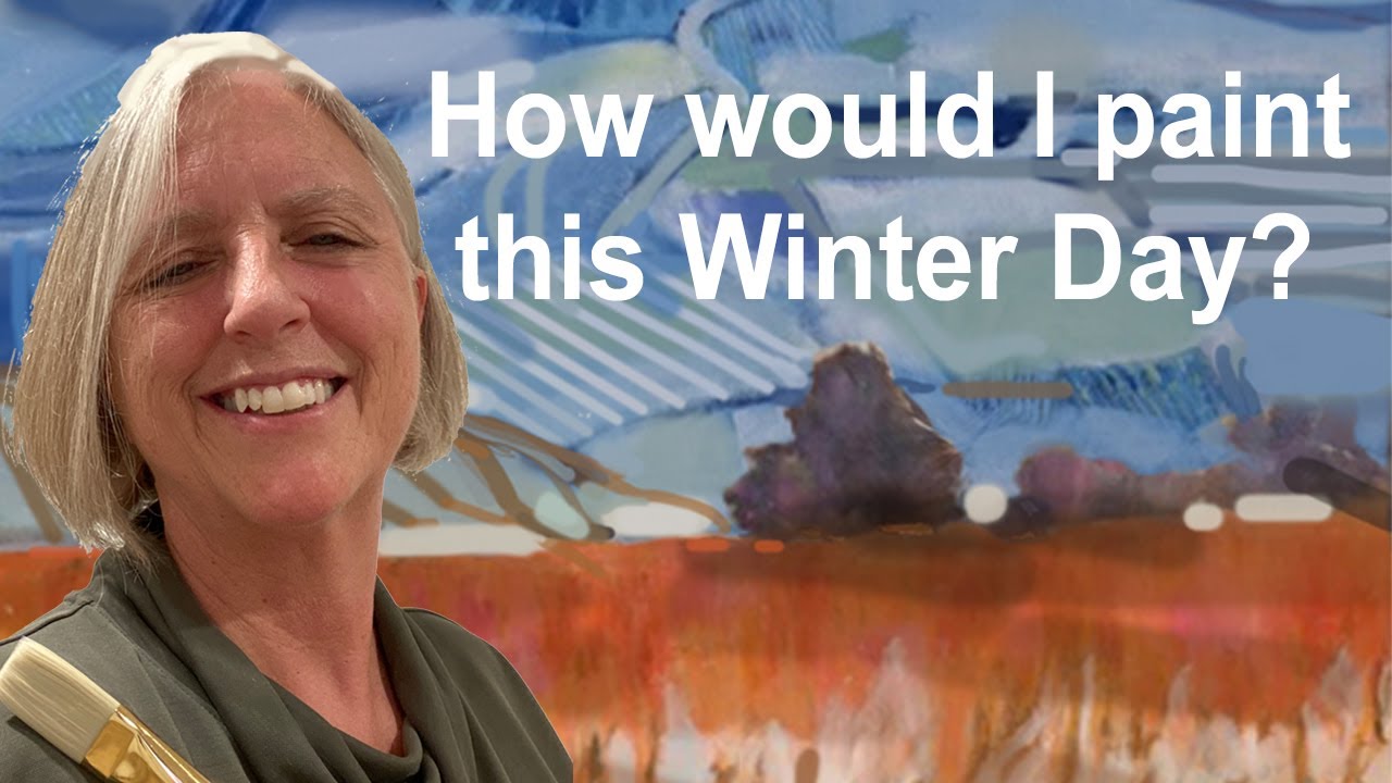 How would i paint winter vines? PAINTING TUTORIAL SERIES