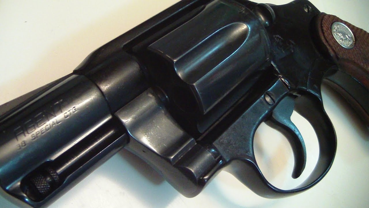 Colt Agent 38 snub nose (DISASSEMBLY)