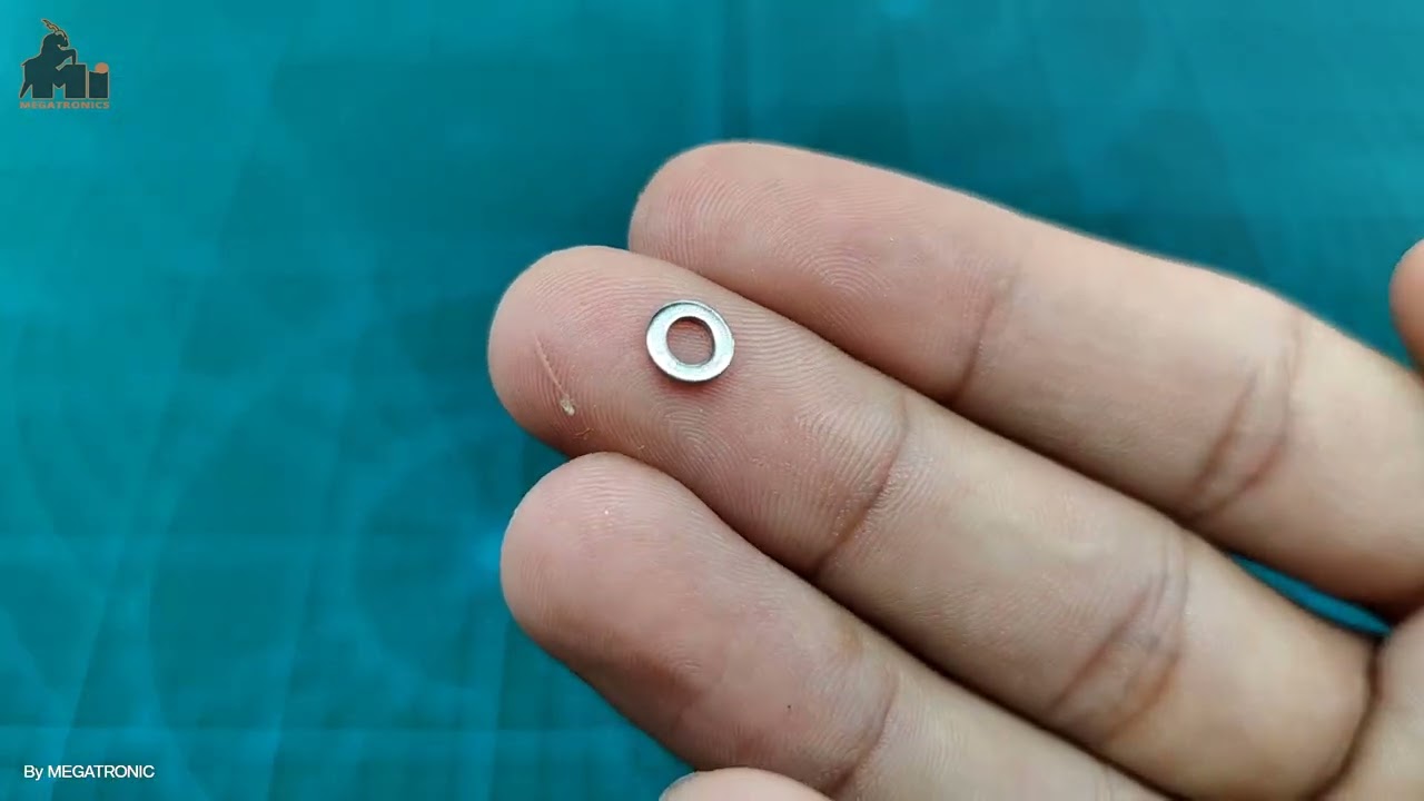 SWM3-Q55 | O-Ring flat washer galvanized M3*6*1 nut screw