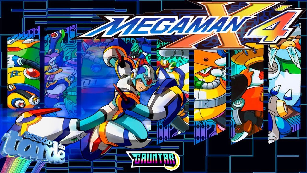 SESSÃO DA TARDE COM MEGAMAN X4 #sessãodatarde #megaman #rockman #capcom #playstation