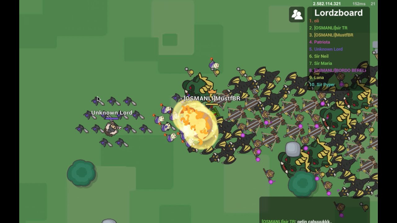 Destroying the Fortress in 3 minutes!!! Amazing Lordz.io gameplay