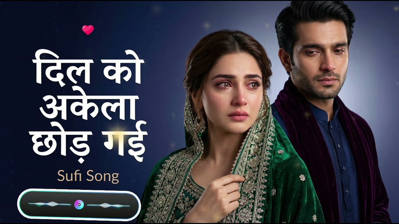 दिल को अकेला छोड़ गई | Heart Touching Sufi Song | जब जुदाई ने दिल को ख़ामोश कर दिया 2026