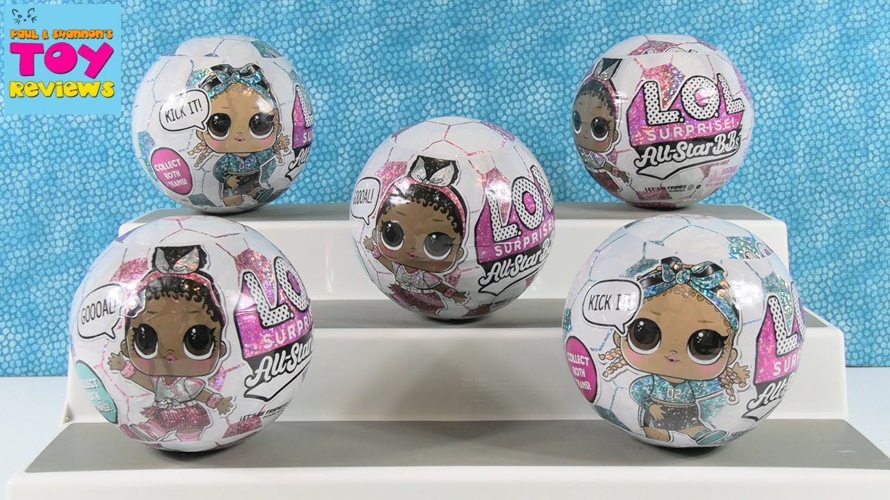 LOL Surprise All Star BBs Series 3 Soccer Football Blind Bag Opening | PSToyReviews